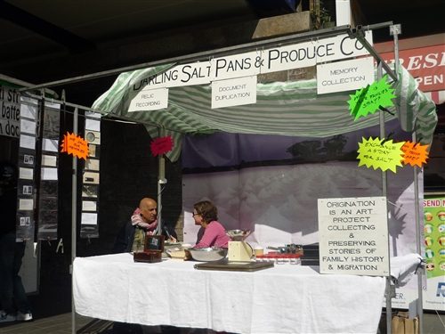 Katy and Rebecca Beinart, Origination: Brixton Market Residency, 2011