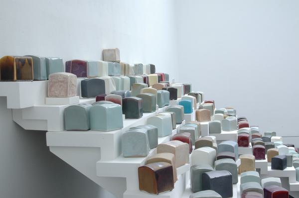 Emmanuel Boos Cobblestones installation piece 2009 2011