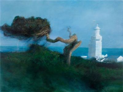 Bridget macdonald lighthouse and tree 120074