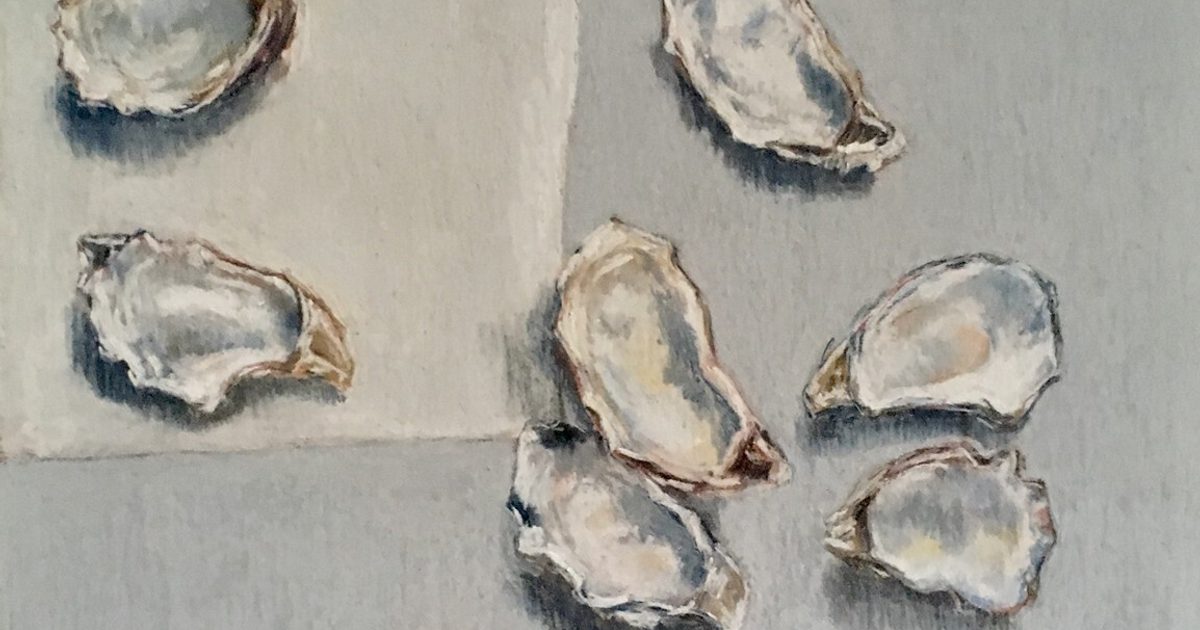 Oxted Shell Axis | Oyster shells in the Studio
