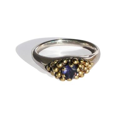 Pamela dickinson ring with gold beads 134158